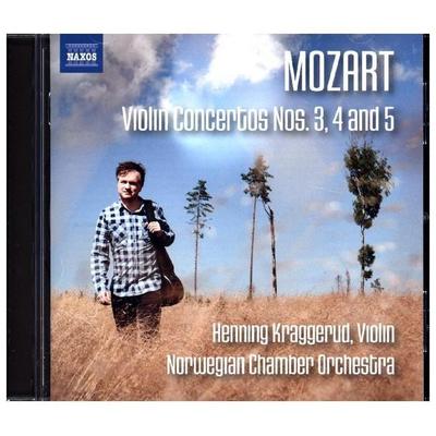 Violinkonzerte 3,4 & 5 - Wolfgang Amadeus Mozart, CD, 0747313351374