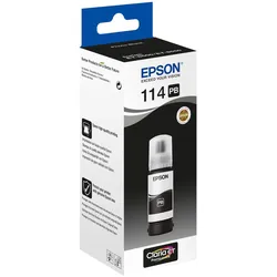 Epson Original EcoTank 114 Nachfülltinte - fotoschwarz (C13T07B140)