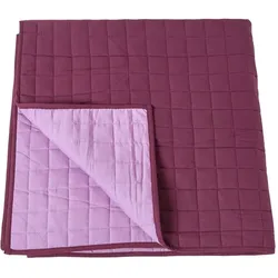 TAGESDECKE gesteppt mit Wende-Design, 150/200 cm