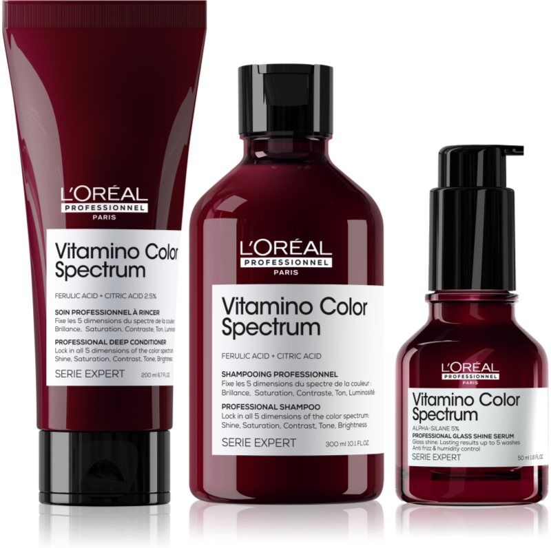 L’Oréal Professionnel Serie Expert Vitamino Color Spectrum conditionnement avantageux protection de couleur
