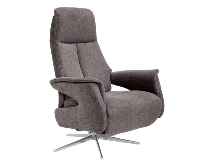 Welnova Relaxsessel 8103 SLIMLINE 2.0, anthrazit, Stoff