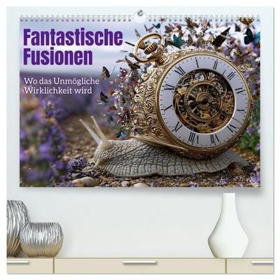 Fantastische Fusionen. Wo das Unmögliche Wirklichkeit wird (hochwertiger Premium Wandkalender 2027 DIN A2 quer), Kunstdruck in Hochglanz