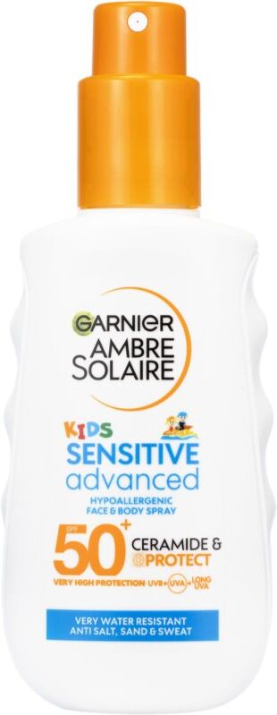 Garnier Ambre Solaire Advanced Sensitive Kids lait solaire en spray SPF 50+ 150 ml