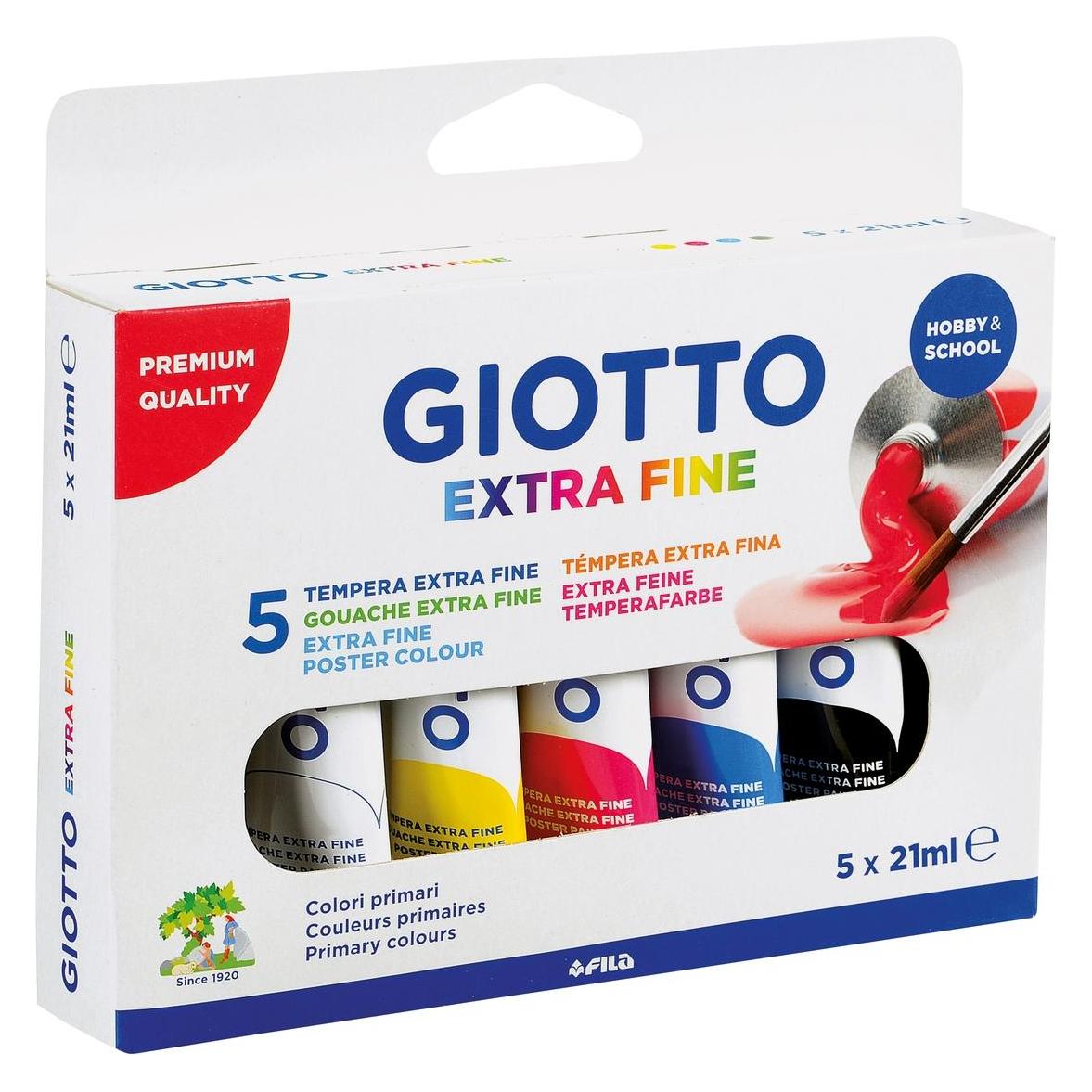 Magni Temperafarben GIOTTO extra fein 5x21ml 5er (21 ml) (42106733)