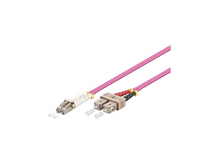 Goobay 95943 LWL kabel, multimode (OM4), violet