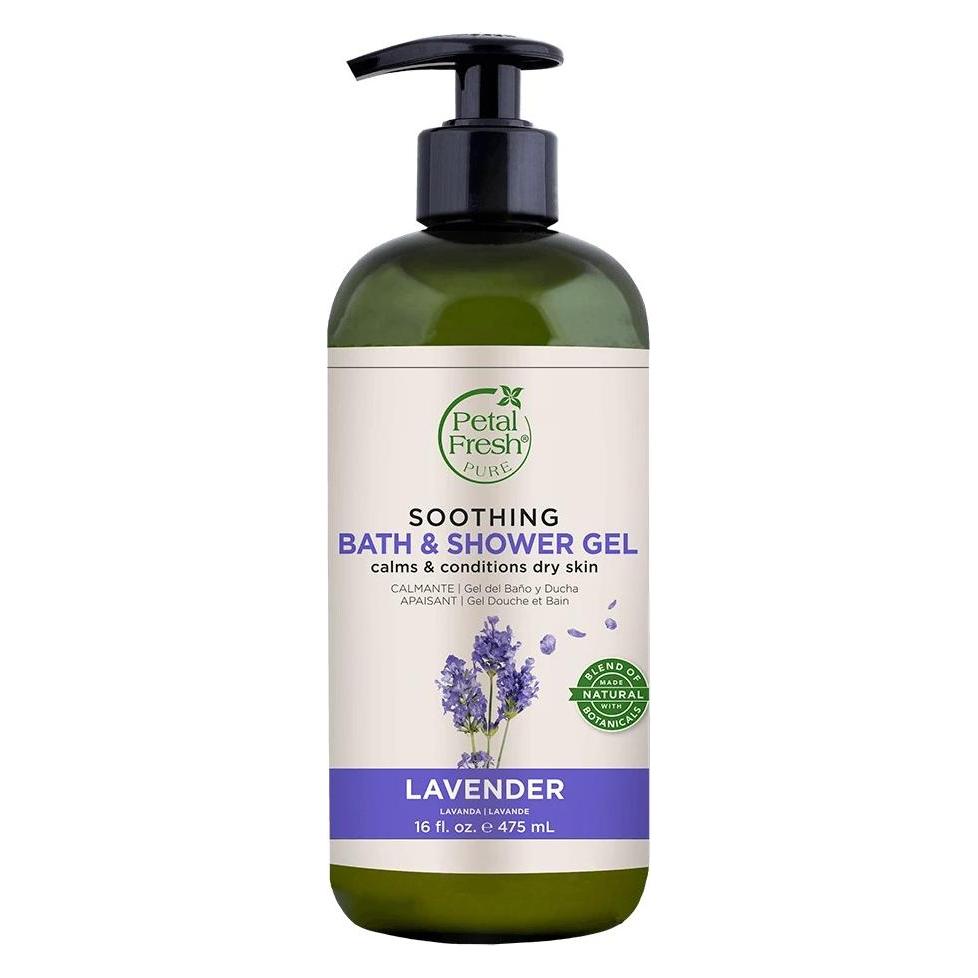 Petal Fresh Beruhigendes Lavendel Bade- und Duschgel 16 oz. (475 ml) (PF72712)