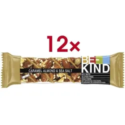 BE-KIND Nussriegel »Caramel, Almond & Sea Salt« blau
