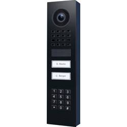 DoorBird D1102KV AP Türsprechanlage Bluetooth®, WLAN, LAN Außeneinheit Graphitschwarz (seidenmatt) 423899223