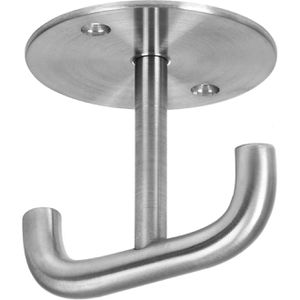 SO-TECH Garderobenhaken Nele II, 127635, silber, Doppelhaken aus Edelstahl in T-Form