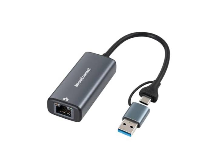 Microconnect USB-C/A naar RJ45 2,5 G. Merk:
