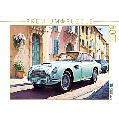 CALVENDO Puzzle Aston Martin DB | 2000 Teile Lege-Größe 90x67cm Foto-Puzzle für glückliche Stunden