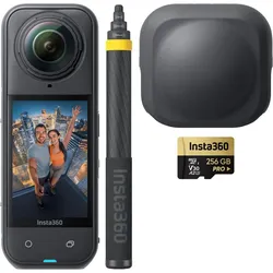 INSTA360 X5 No Drone No Problem-Bundle + Micro SDXC 256GB V30 A2 U3
