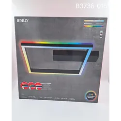 Briloner LED Deckenleuchte 18W CCT RGW mit Fernbedienung & Backlight