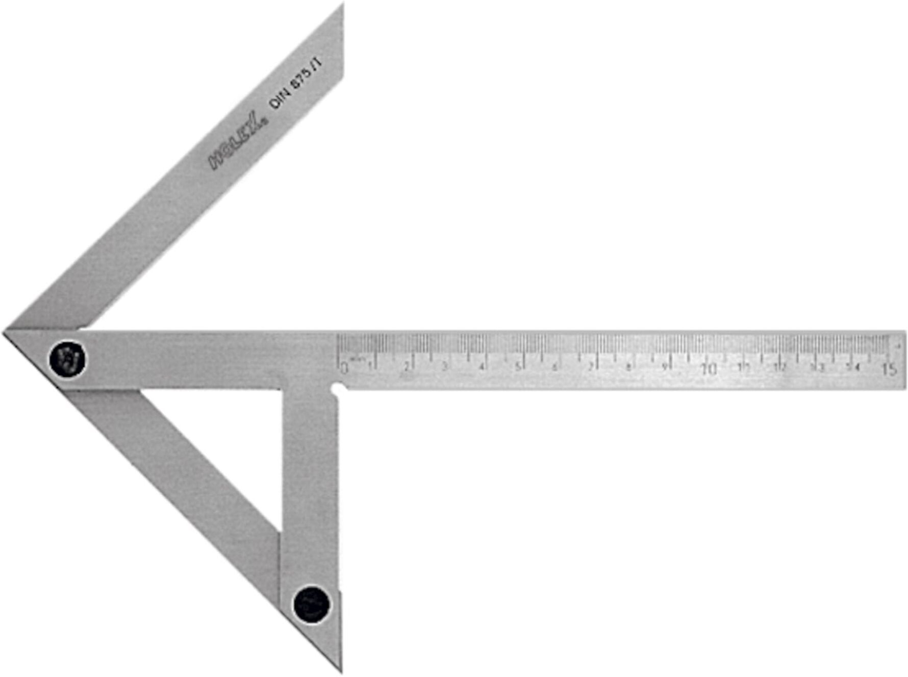 Holex Zentrierwinkel aus Stahl Länge: 150 mm, 455000 150)