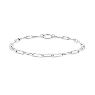 Fußkette TAMARIS "Charms Series", silber (edelstahlfarben), Fußketten, Damen, Edelstahl