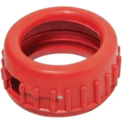 Manometerschutzkappe rot D.63mm Gum.
