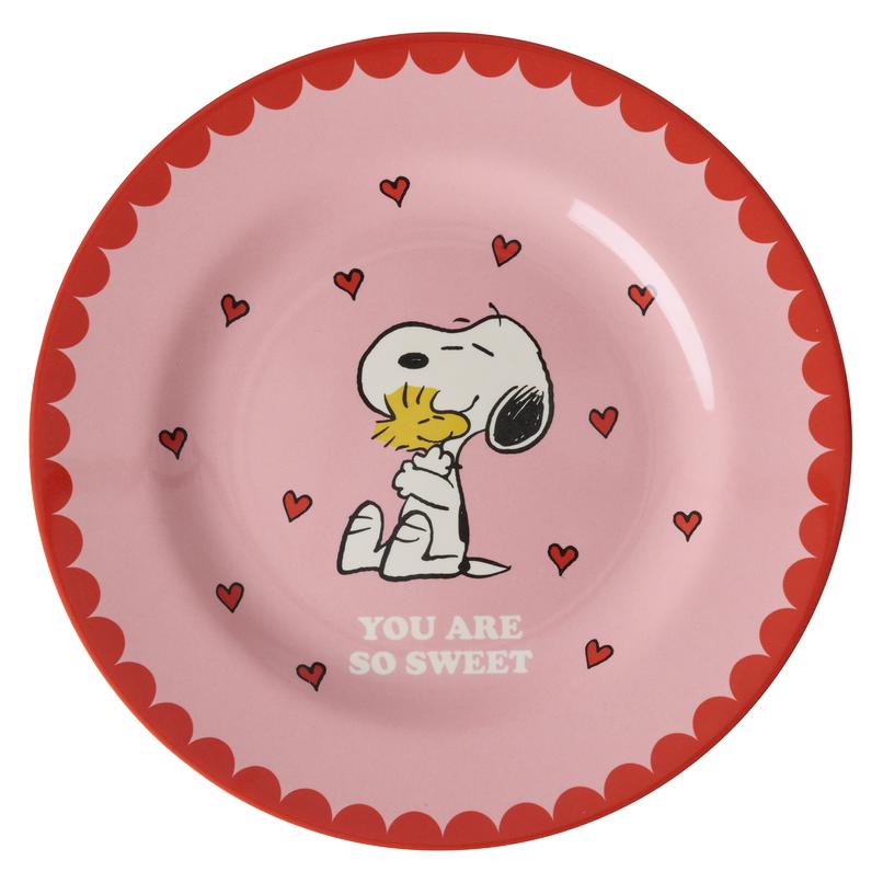 Rice Melamin Beilagenteller mit Snoopy Print (BPA-frei) (5708315276275)