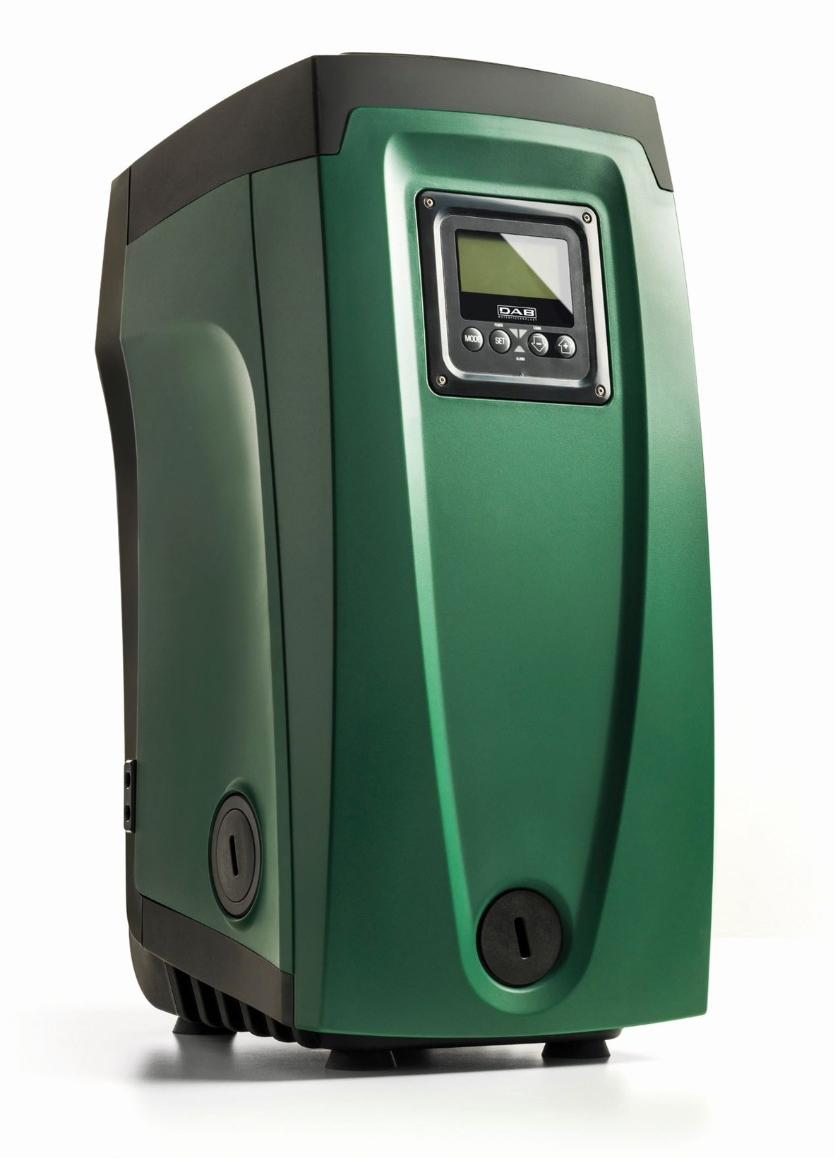 DAB Esybox Hauswasserwerk - 7.200 L/Std. - 1550W - Förderhöhe 65 m - Frequenzsteuerung - Geräuscharm - Reservoir - Hat einstellbaren Druck