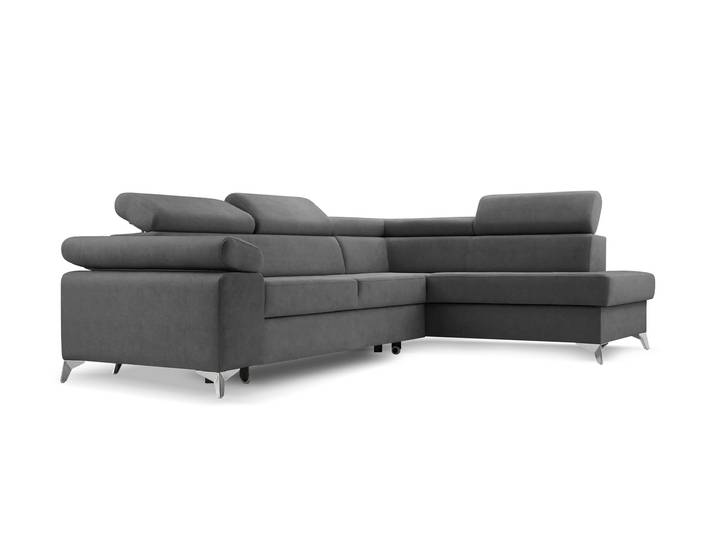 Ecksofa MADRYT Rechts Grau (Vena 20)