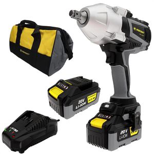 Rodcraft Akku-Schlagschrauber RC9077K4, 1100Nm, 20V / 4,0Ah, mit 2 Akkus, Ladegerät und Tasche