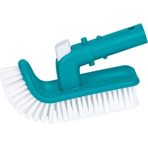 Bestway Poolbürste AquaScrub 58786, für EZ Clip Teleskopstangen Ø 30mm, gebogene Bürstenform, 21cm