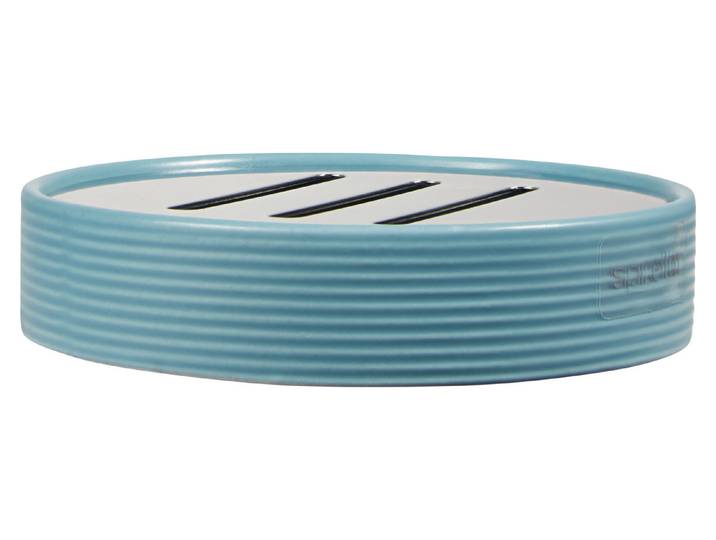 Spirella Seifenschale Tube Ribbed Blau ⌀ 11 cm