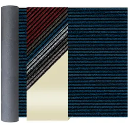 Sauberlauf MAGNUM | 100cm & 200cm Breite | Viele Farben | Schmutzfang-Läufer mit Gel-Rücken | Meterware