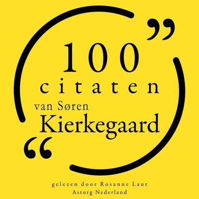 100 citaten van Søren Kierkegaard - Søren Kierkegaard, Audio, 9782821156012