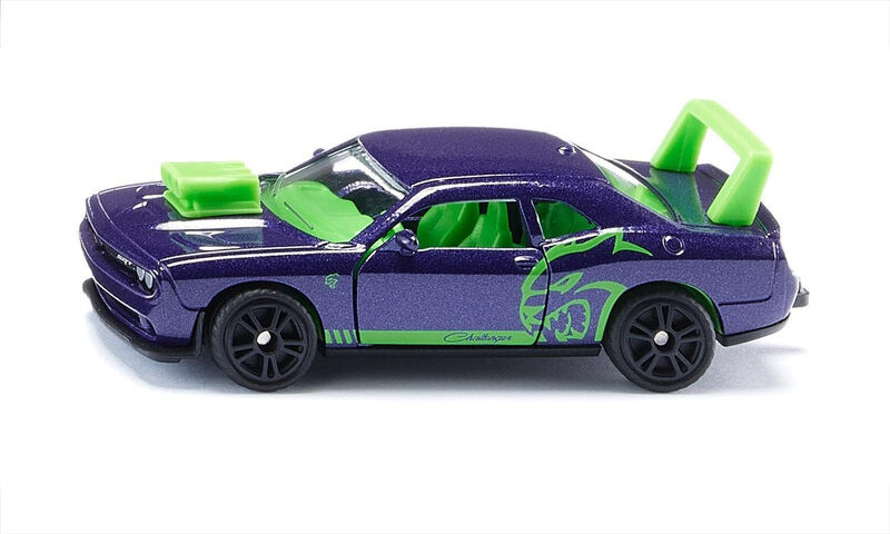 Siku Dodge Challenger SRT Hellcat speelgoedauto - Plum Blue - 98 cm