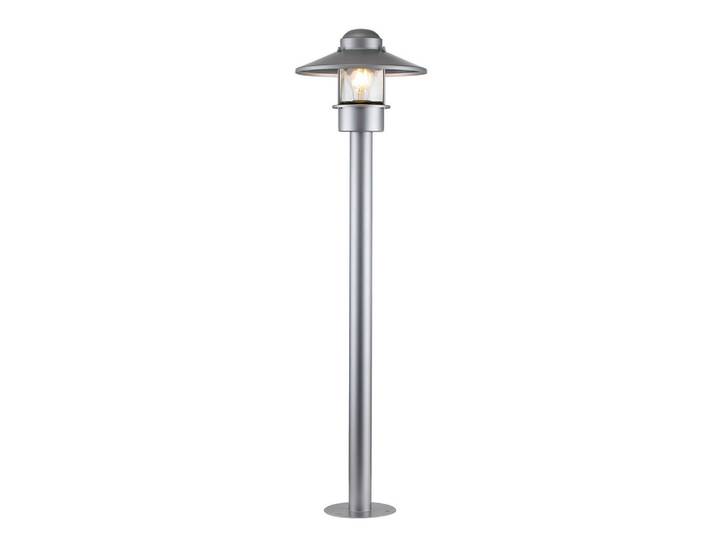 Elstead Lighting Wegeleuchte, Silberfarben, Metall, Glas, 101.8 cm, RoHS, Lampen & Leuchten, Aussenbeleuchtung, Wegbeleuchtung