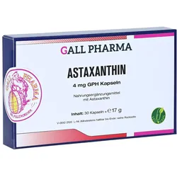 Astaxanthin 4 mg GPH Kapseln 30 St