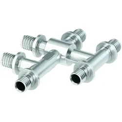 TECEflex Kreuzungsfitting 20 x 16 x 20 mm, vernickelt