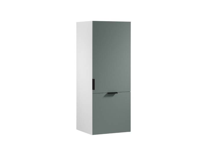ROYAL24_MARKT Hängeschrank - Perfekte Ergänzung für Ihre Kücheneinrichtung. (Küche Hängeschrank, 1-St., Premium - Sorento Weiß Grün) Top Stoffe - Exklusiv - Hochwertig.
