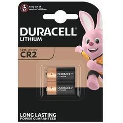 Duracell 2er-Pack Foto-Batterie »Photo Lithium Ultra« CR2, 1.56x2.7 cm