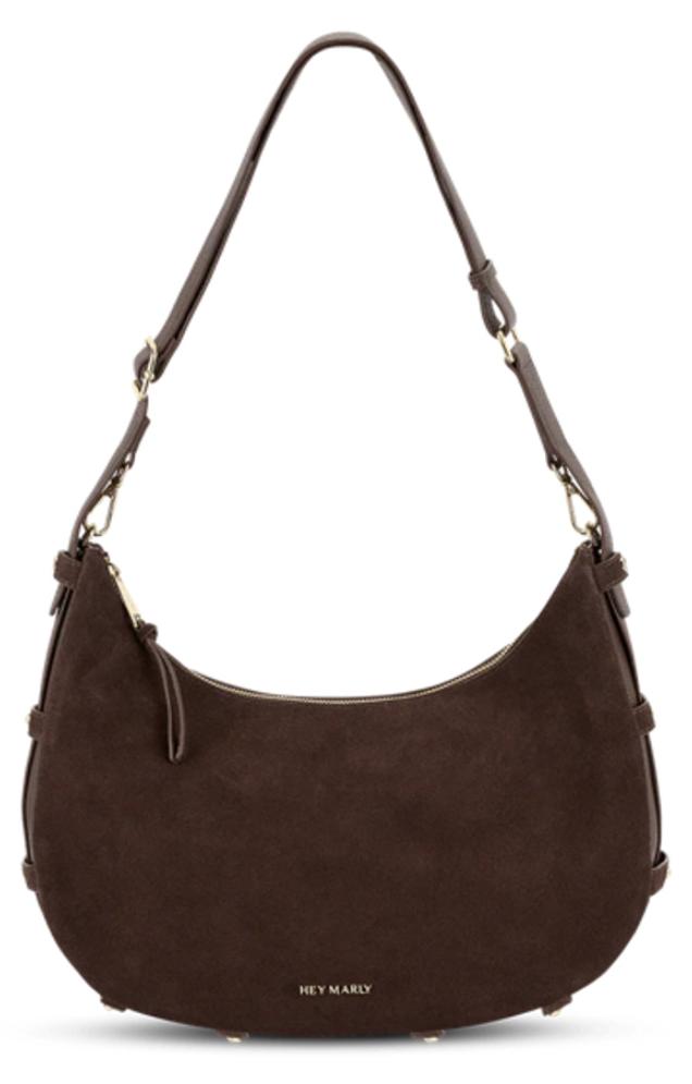 Hey Marly Lifetime Sister Suede M Coffee