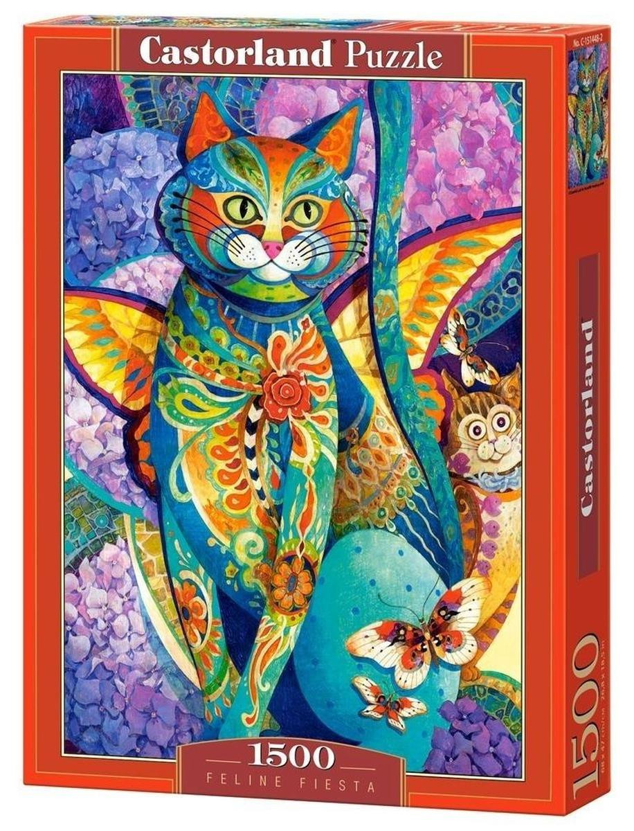 Castorland Kattenfeest Legpuzzel, 1500 stukjes