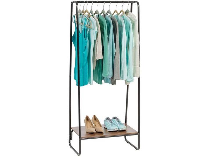 Iris Ohyama Portant vêtement Penderie dressing Porte-manteau PI-B1 Noir L40 x P64 x H150 cm