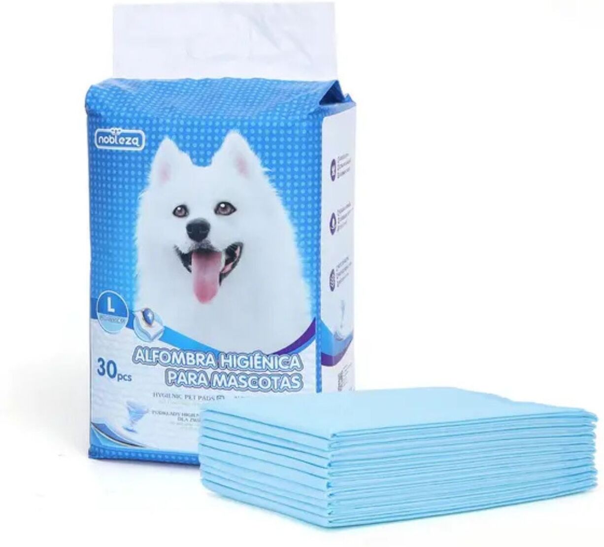 Nobleza Tappetini Igienici Assorbenti per Cani 60 x 90 cm 30 pz