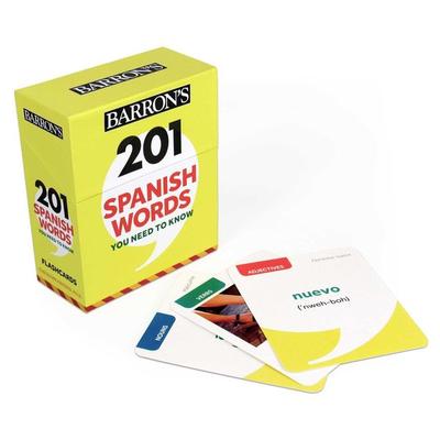 201 Spanish Words You Need to Know Flashcards, Nonbook von Theodore Kendris, Simon & Schuster N.Y., 978-1-5062-6194-2