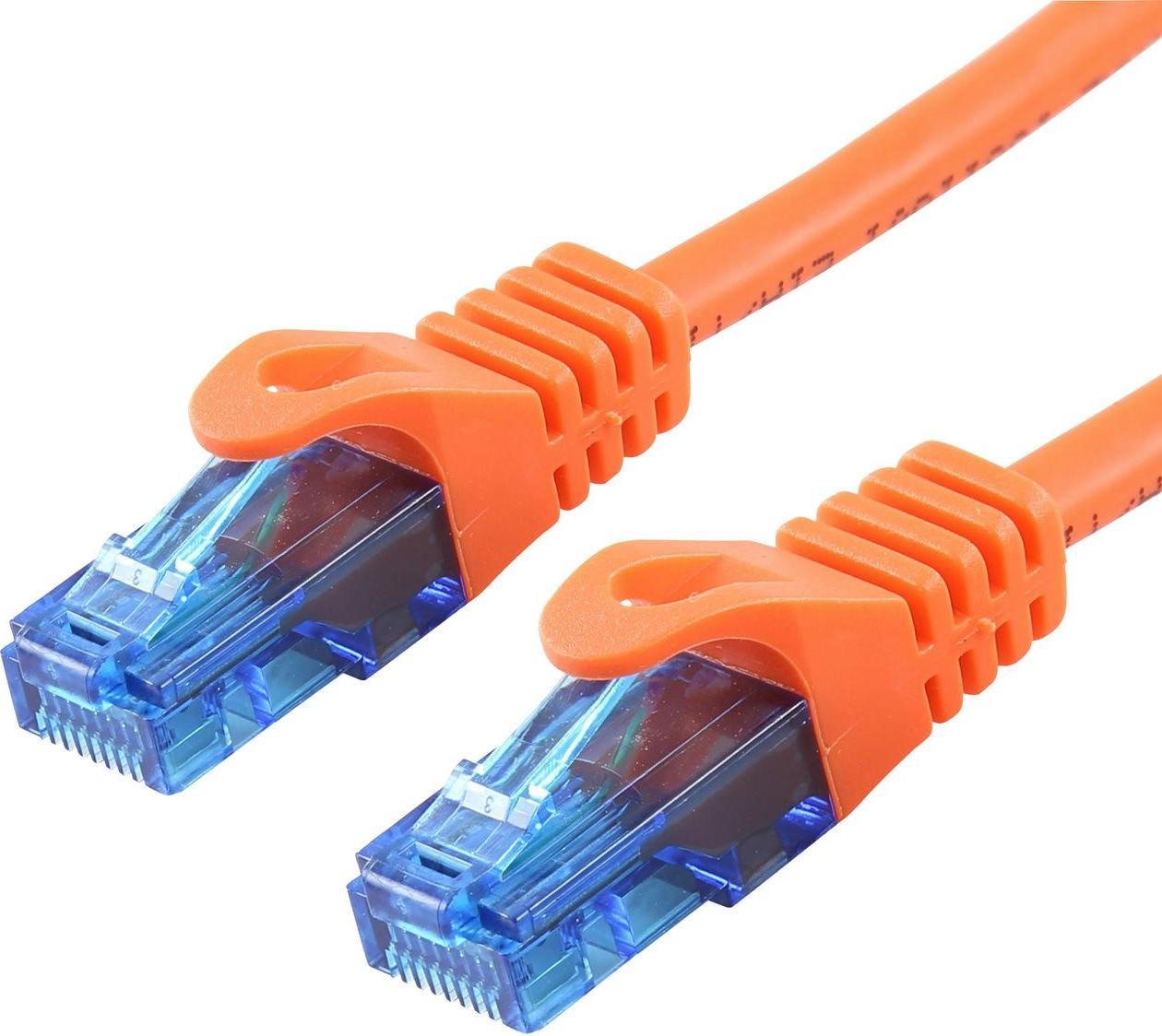 LOGON UTP Cat.5e netwerkkabel, 1,5 meter, RJ-45 naar RJ-45, oranje