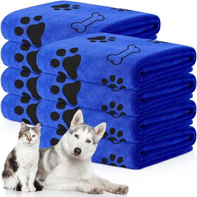 Youfap Market Quick Drying Microfiber Dog Towel, Absorbent Bath Towel For Pets & Car Wipes gray