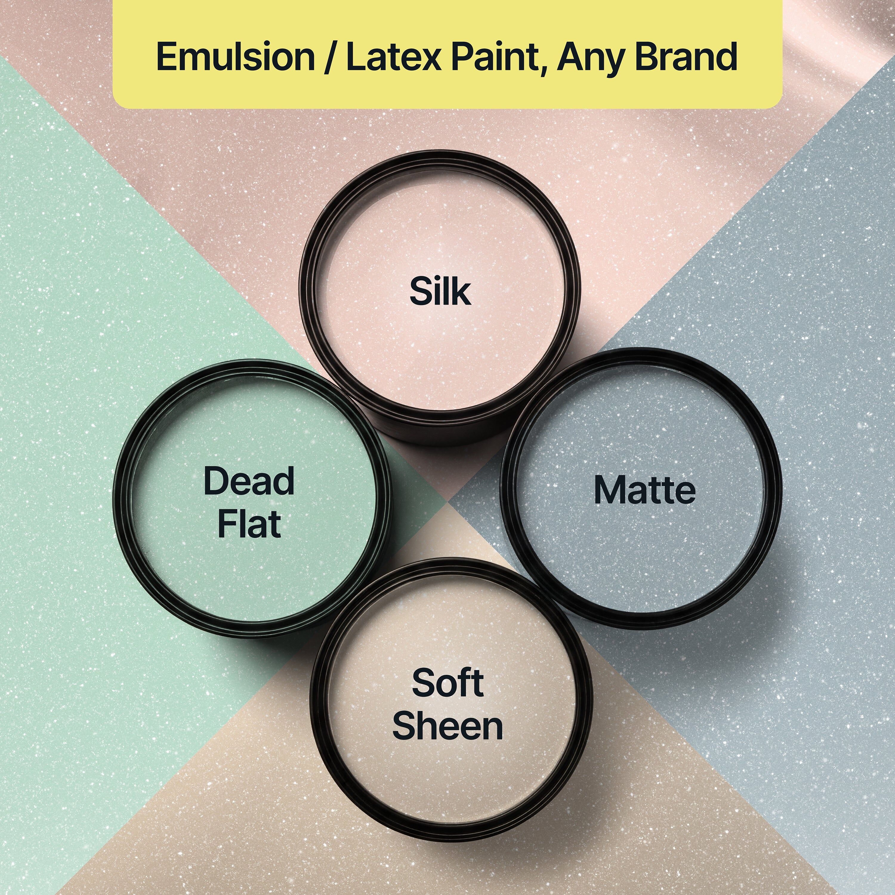 Hemway Glitter For Wall Paint 100g / 3.5oz   Copper   Walls & Ceilings   Sparkle Paint - Copper - Ultrafine 100g