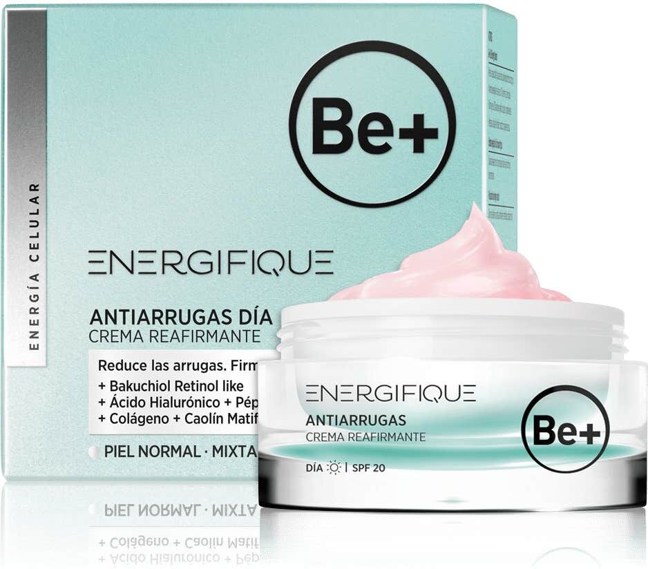 Be+ Energifique Antiarrugas Día Crema Reafirmante SPF20 Piel Normal Mixta 50ml