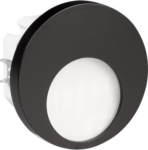 Zamel 02-221-62 Muna LED-Wandeinbauleuchte LED LED fest eingebaut 0.42W Schwarz