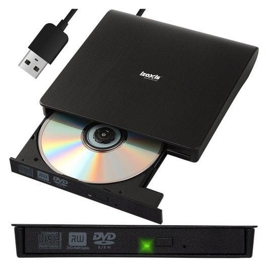 Izoxis Externes Laufwerk + CD/DVD-Brenner 26083 (DVD Brenner) (59129023)