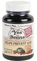 NaturesPlus Say Yes To Beans Enzyme Digestive Complex - 60 Capsules