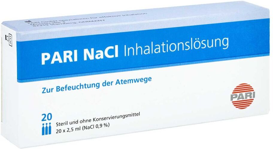 Pari Nacl Inhalationslösung Ampullen