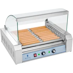 Royal Catering Hot Dog Grill 2200W, Fun Kitchen, Silber