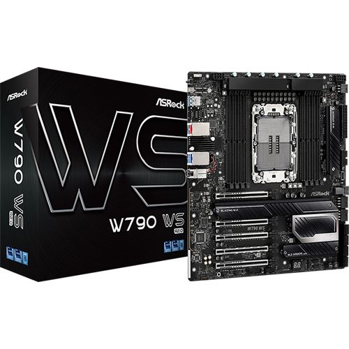 ASRock W790 WS R2.0 Intel W790 So.4677 DDR5 Reg-ECC EATX Retail