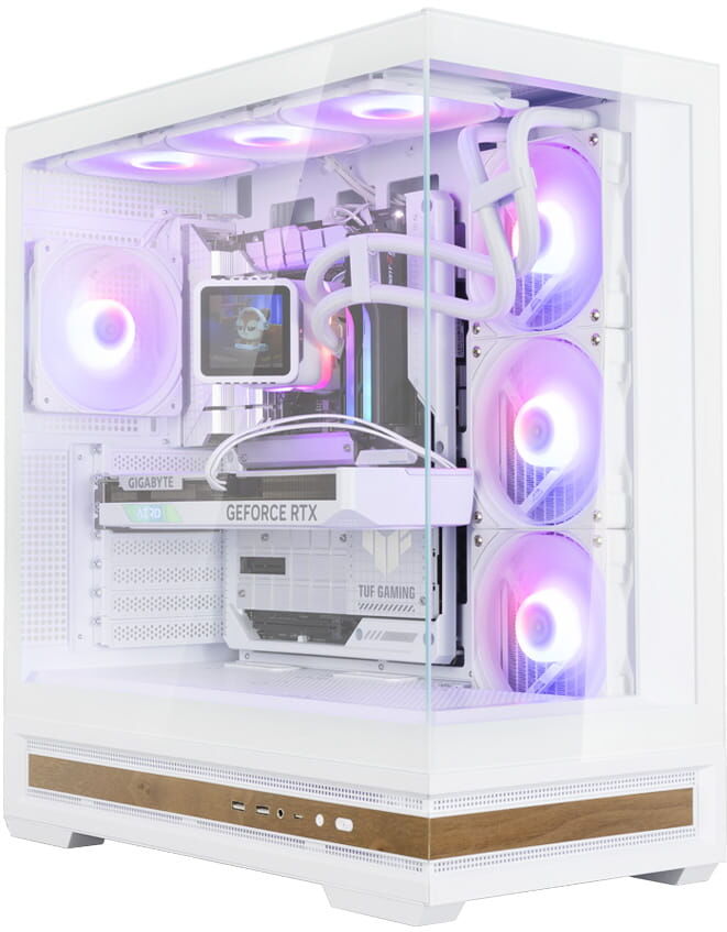 Zalman P40 Namu PC-Geh&auml;use, ATX Mid - Wei&szlig;